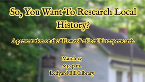 So, You Want to Rese